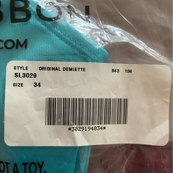 Ruby Ribbon Blue Demiette - Picture 2 of 2